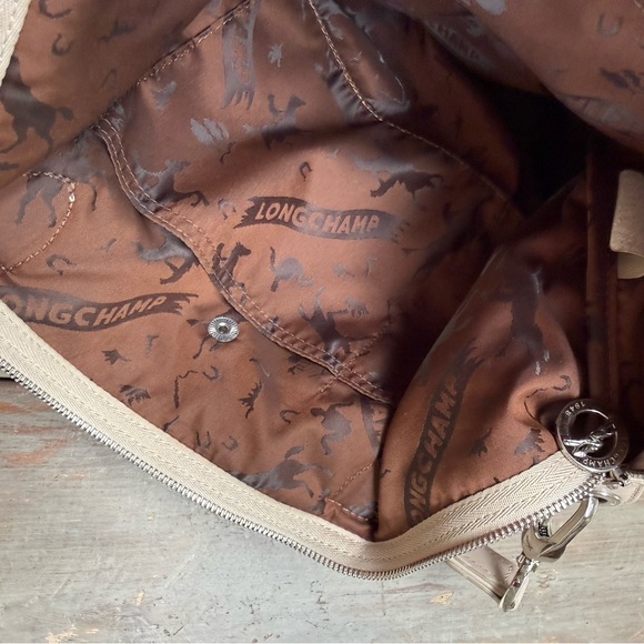 Longchamp Leather Top Handle Tote - Picture 14 of 14